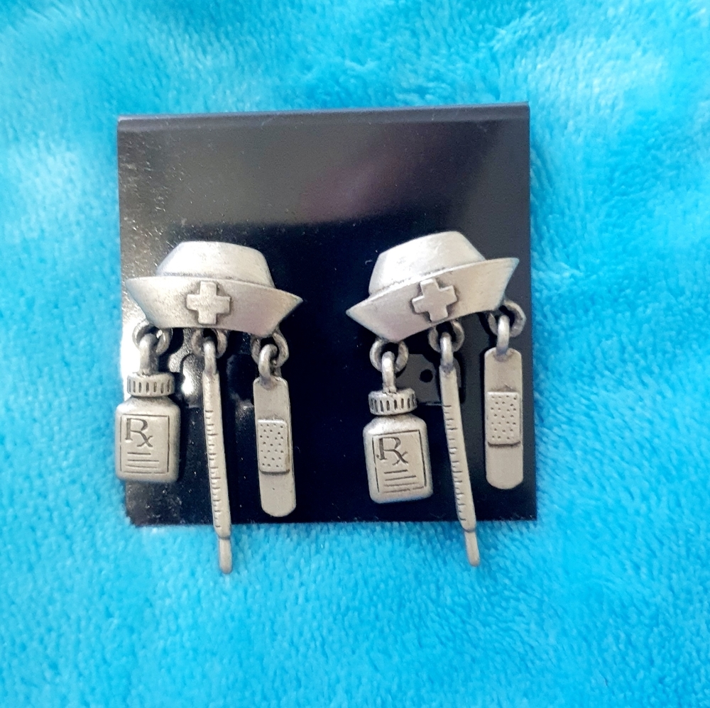 JJ Nursing Charm Earrings